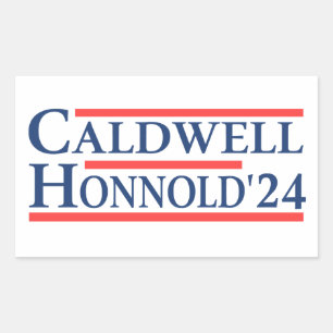 Caldwell Honnold 2024 Rectangular Sticker