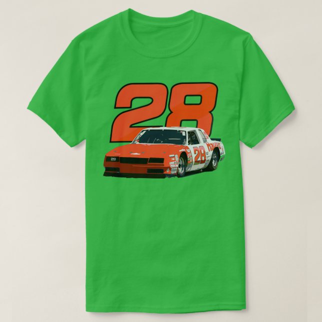 Cale Yarborough 28 Monte Carlo Race Car T-Shirt (Design Front)