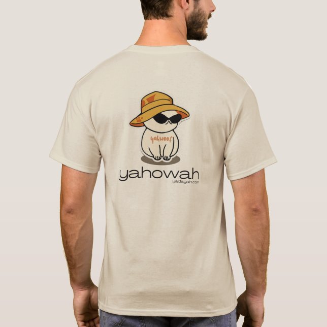 Caleb Yahwoof  Yahowah Unisex Tee (Back)