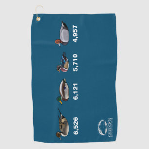 Caledonia "Four Ducks" Golf Towel
