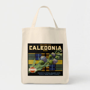 Caledonia Orange Label Tote Bag