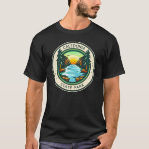 Caledonia State Park Pennsylvania Badge T-Shirt