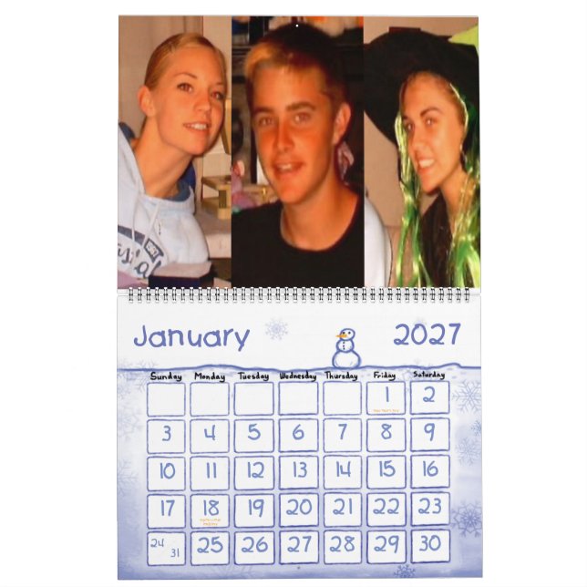 Calendar (Jan 2027)