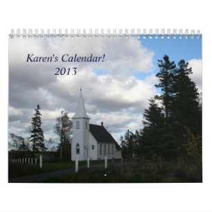 Calendar 2013 Karen's Customisable