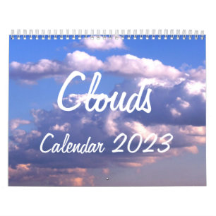 Calendar 2014 with Clouds