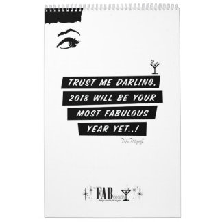 Calendar 2018 - your most fabulous year yet!