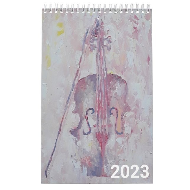 Calendar 2023 - Sound of Life, music, instruments (Cover)