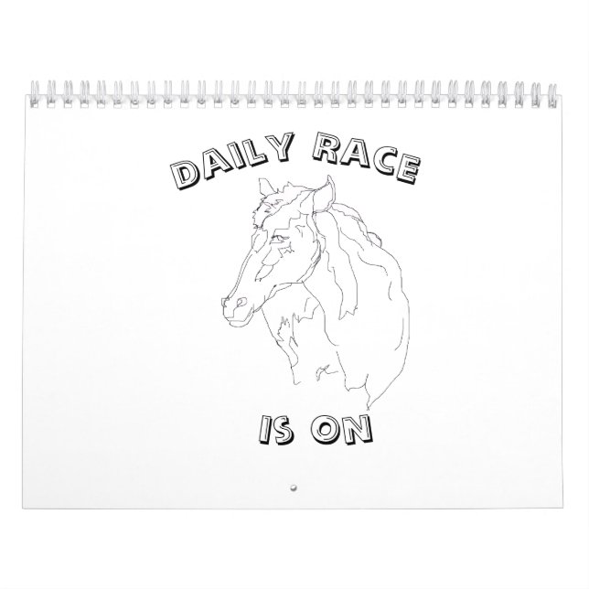 Calendar 2024 : daily Races (Cover)
