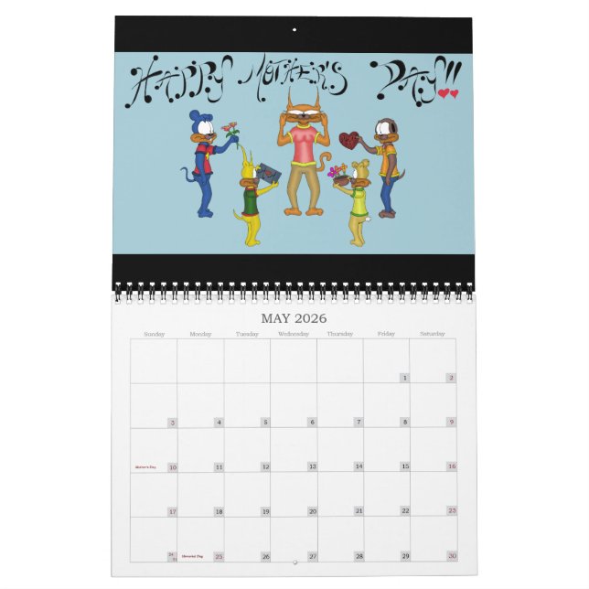 Calendar 2025 (May 2026)