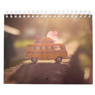 Calendar 2025 | An adventure of little yellow car