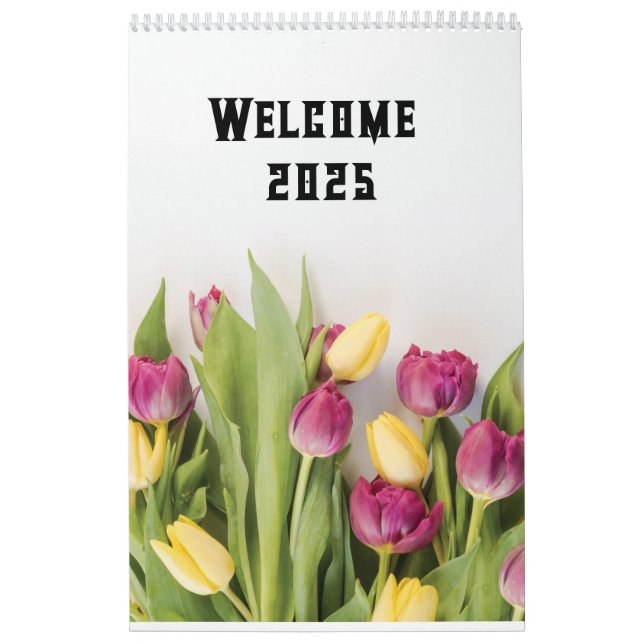 Calendar 2025  gardens  Flowers 2 (Cover)