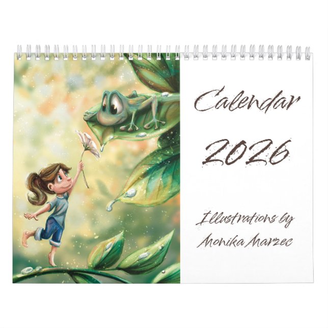 Calendar 2026 “Gift” by Monika Marzec (Cover)