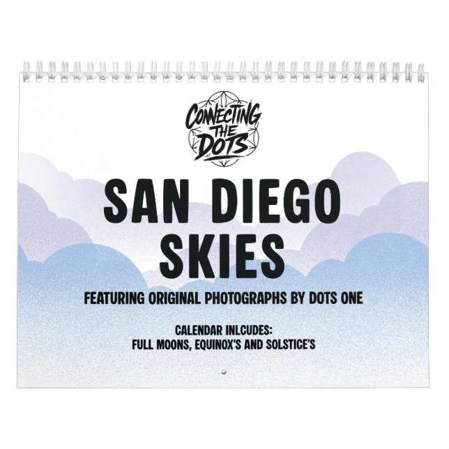 Calendar 2026 - San Diego Skies - Dots One Photos (Cover)
