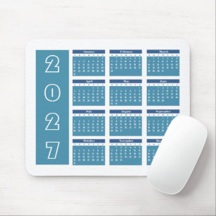 Calendar 2027 mouse pad