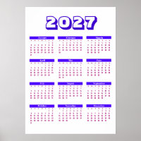 Calendar 2027