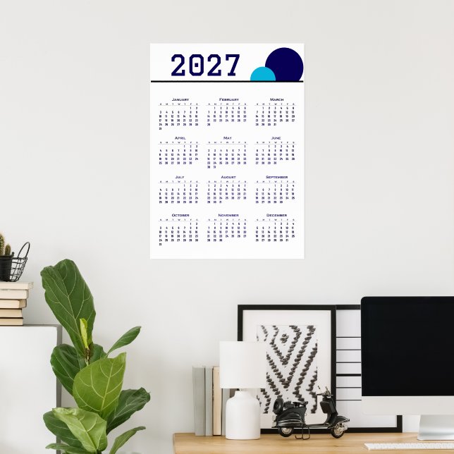 Calendar 2027 poster (Home Office)