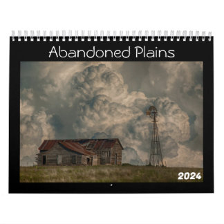 Calendar / Abandoned Plains 2024