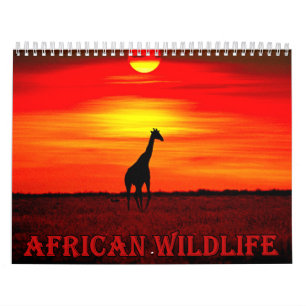 Calendar african wildlife