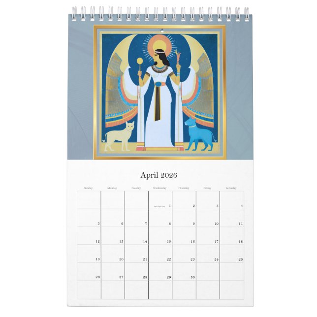 Calendar angel Egypt (Apr 2026)