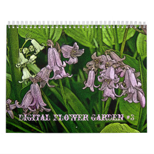 Calendar Digital Flower Garden #3