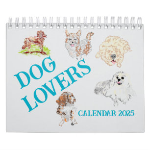 Calendar Dog Lovers 2025