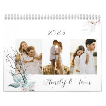 Calendar Eucalyptus leaves wreath 