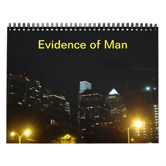 Calendar - Evidence of Man (Cover)
