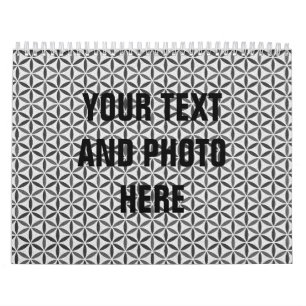 Calendar Flower of Life - stamp pattern - BG 5