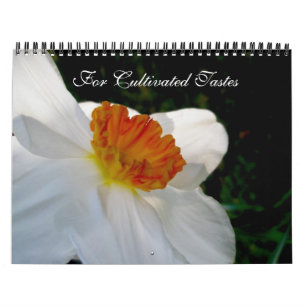Calendar For Cultivated Floral Tastes