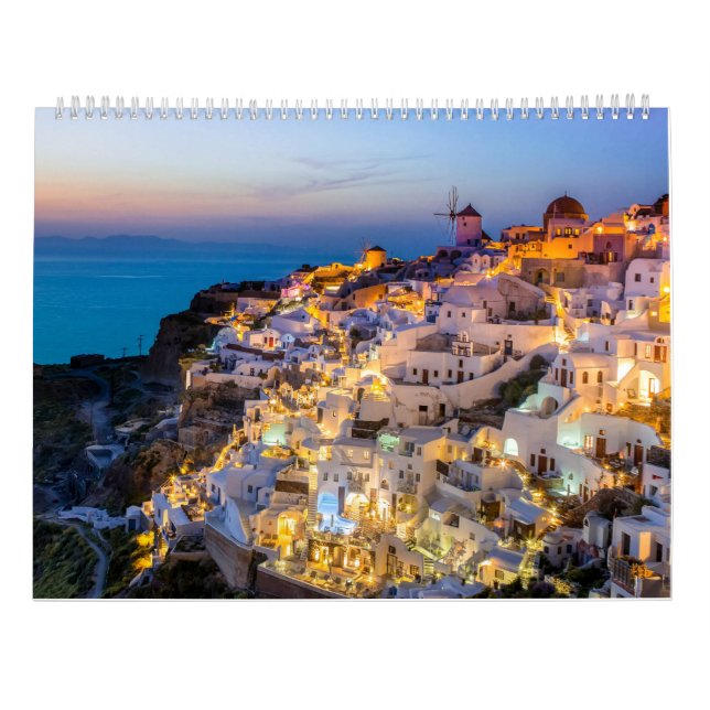 Calendar Greece 2025 (Back)