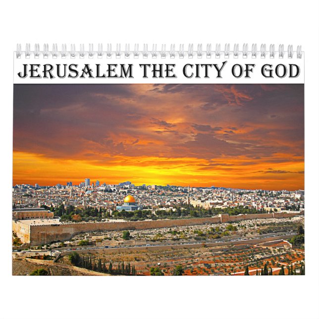 Calendar jerusalem  (Cover)