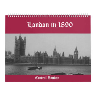 Calendar London 1890