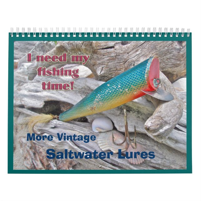 Calendar - More Vintage Saltwater Lures (Cover)