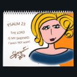 CALENDAR OF PSALMS<br><div class="desc">Calendar art is designed by Texas-based artist Sharon Augustin.
Sharon's goal is to provide encouragement through art.</div>