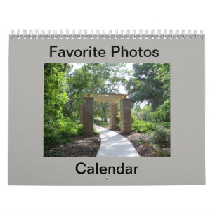 Calendar of Sunny Daze Photo Favourites