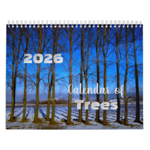Calendar of Trees 2025 Beautiful Photos