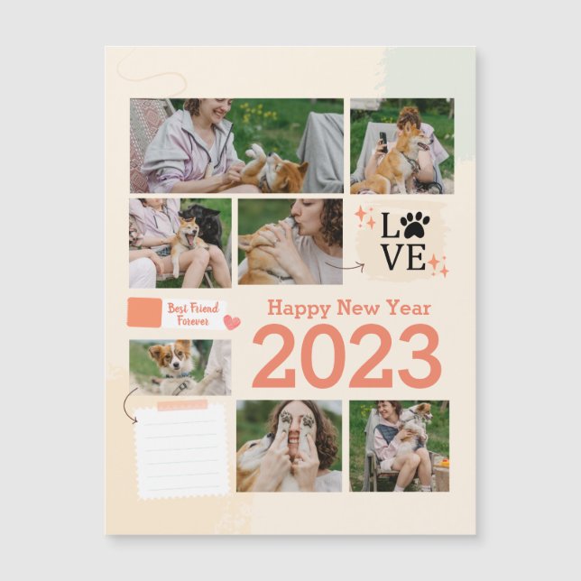 Calendar Photo Collage (Front)