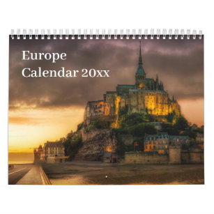 Calendar - Places You Might Know Taken in Europe