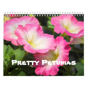 Calendar - Pretty Petunias