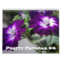 Calendar - Pretty Petunias #4