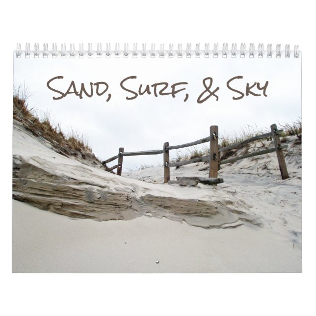 Calendar - Sand, Surf, & Sky (Cover)