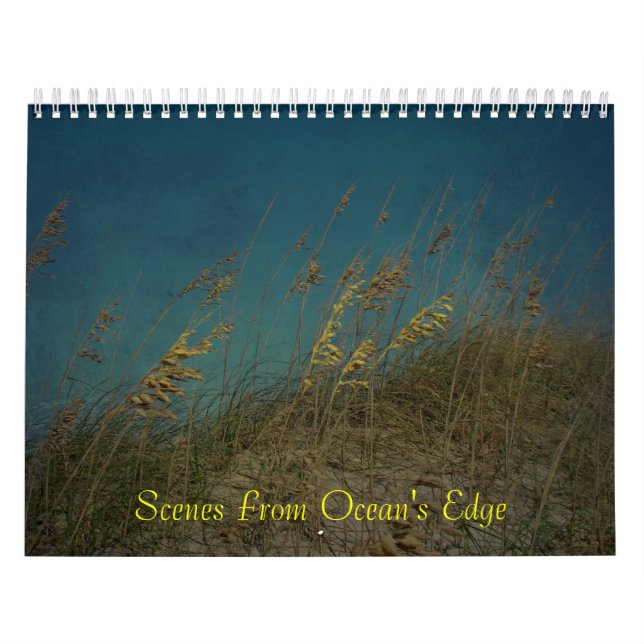 Calendar - Scenes From Ocean's Edge (Cover)