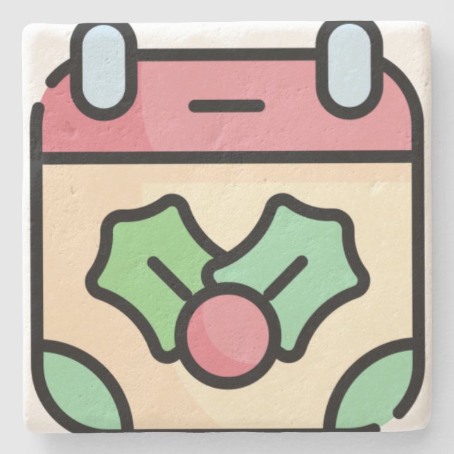calendar stone coaster (Front)