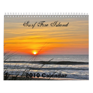 Calendar, Surf Fire Island Calendar
