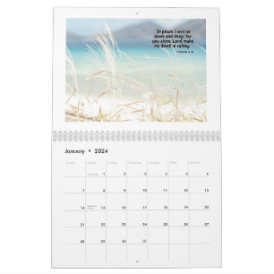 Calendar - The Lord heals you from insomnia!