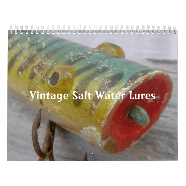 Calendar - Vintage Salt Water Lures (Cover)