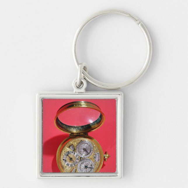 Calendar watch, c.1690 key ring (Front)