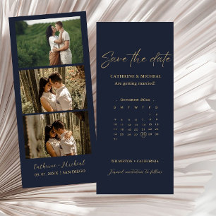 Calendar Wedding Photo booth strip frame  Save  Sa Save The Date
