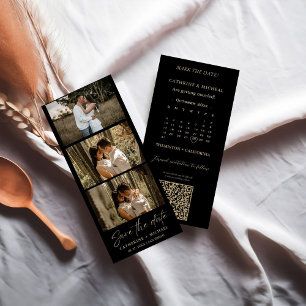 Calendar Wedding Photo booth strip frame Save T S The Date