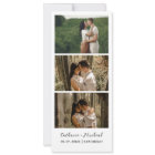 Calendar Wedding Photo booth strip frame Save T
